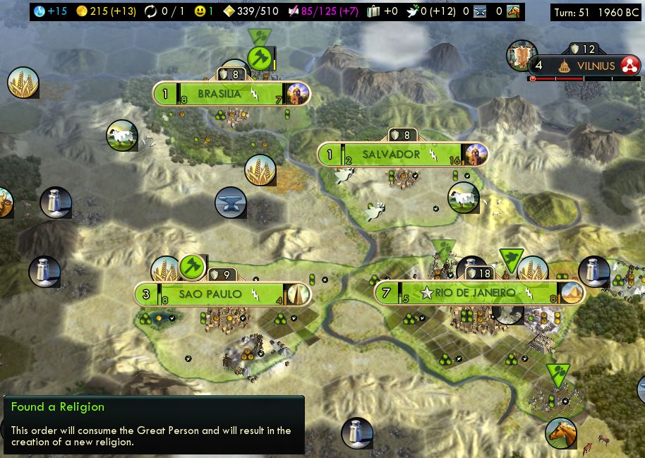 civilization 5 brazil