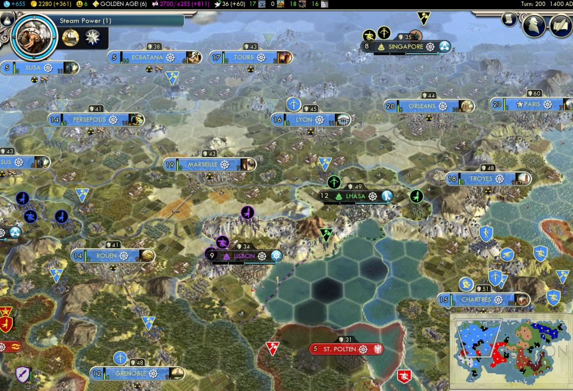 france civ 5 strategy