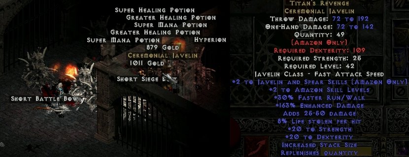 Diablo2 sacred targe