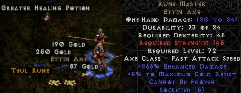 diablo 2 rune recipes armor