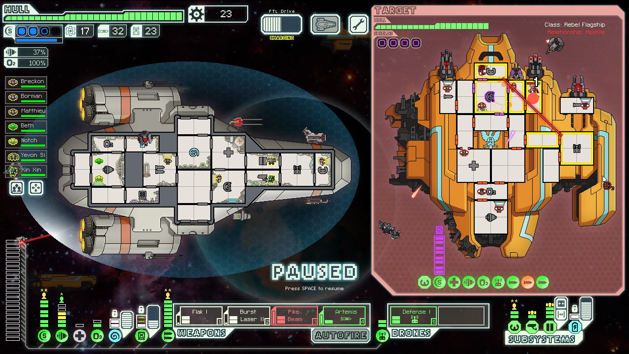 ftl faster than light unidentified cruiser