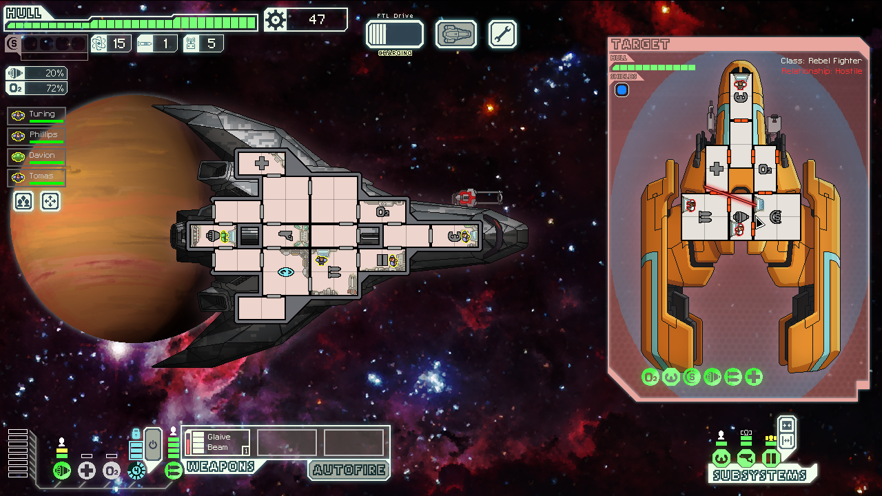 ftl faster than light unidentified cruiser