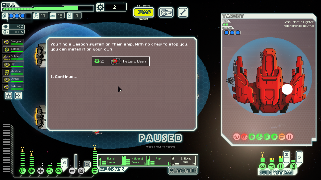 ftl faster than light ship tier