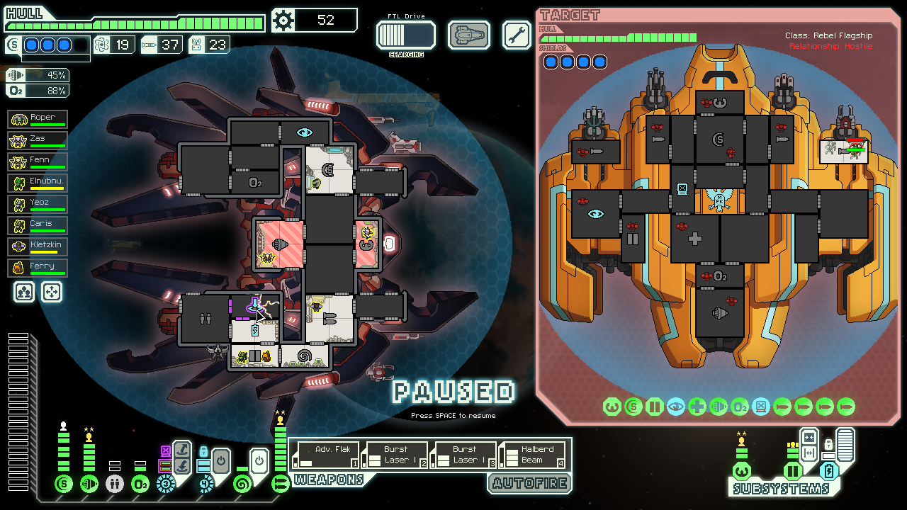 ftl faster than light rebel fighter pirate