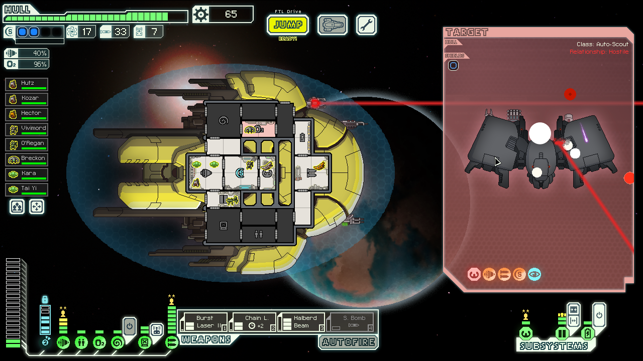 ftl faster than light unidentified cruiser